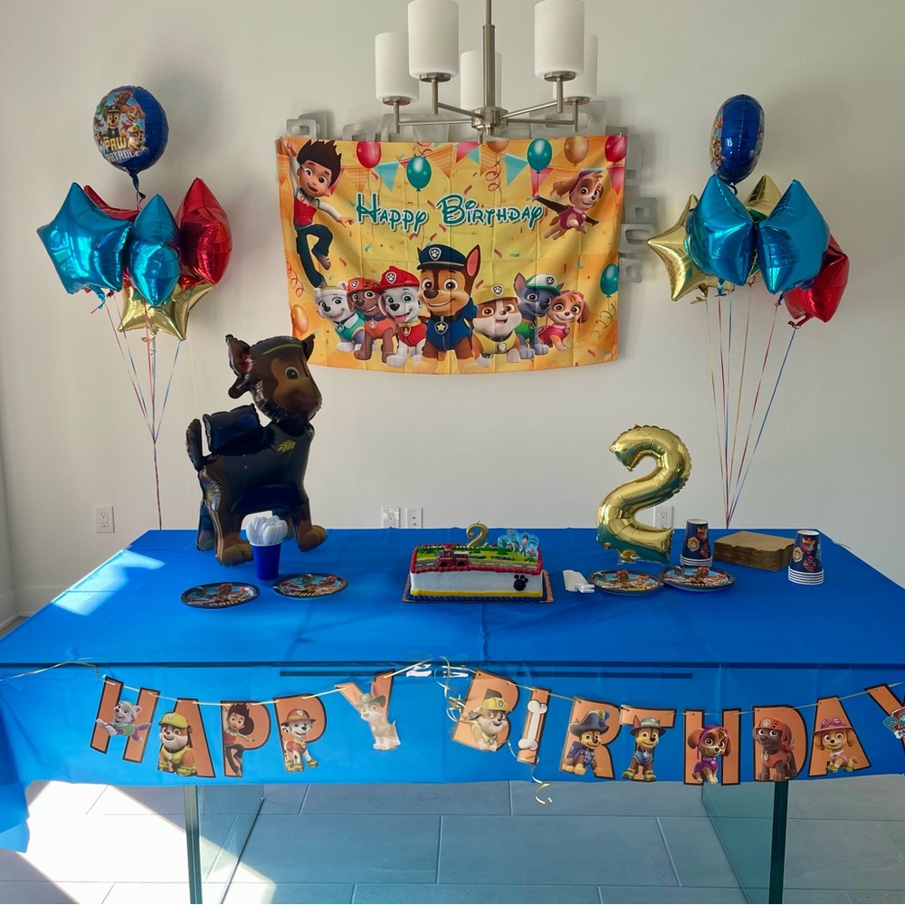 Paw Patrol Birthday Decorations